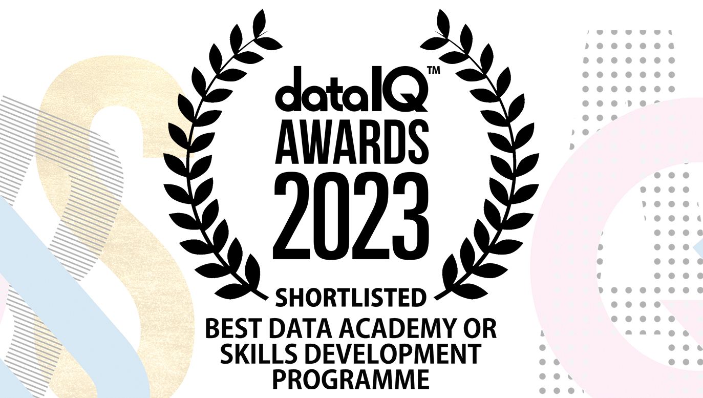 DataIQ Shortlist Award for Best Data Academy or Skills Development Programme